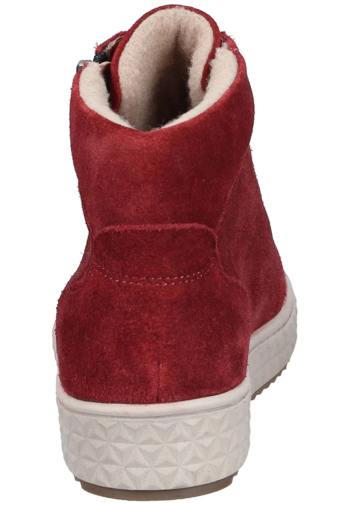 Stiefeletten|Die moderne Hausfrau Stiefeletten rot