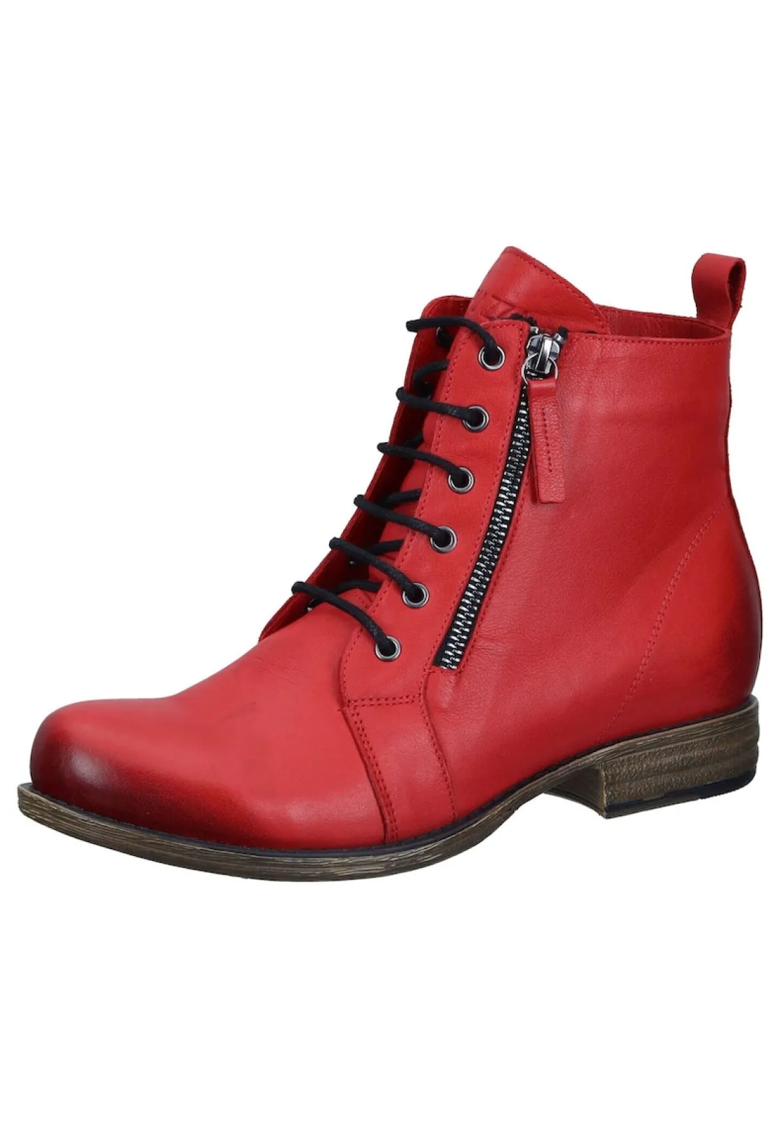 Stiefeletten|Die moderne Hausfrau Stiefeletten rot