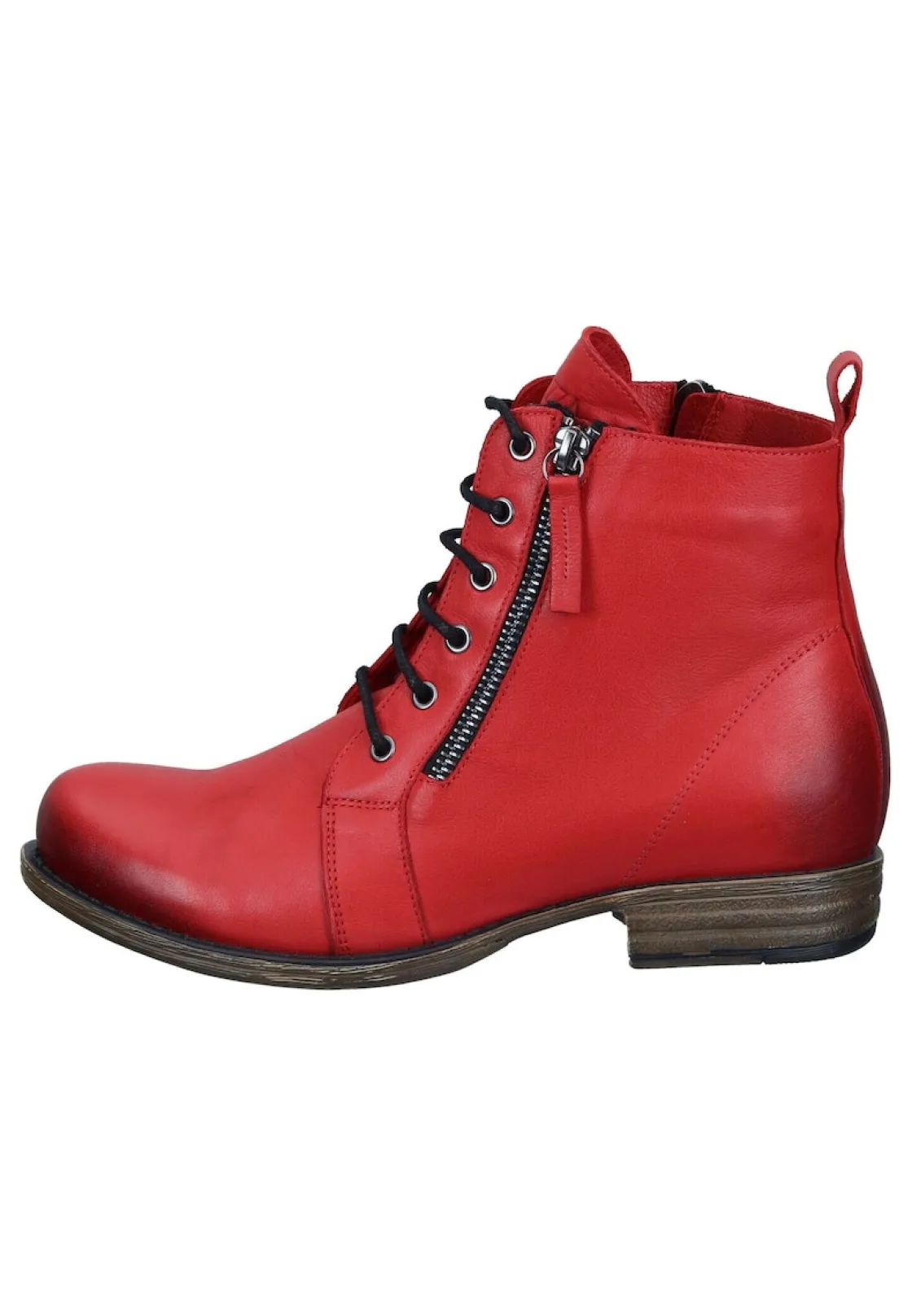 Stiefeletten|Die moderne Hausfrau Stiefeletten rot