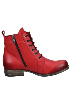 Stiefeletten|Die moderne Hausfrau Stiefeletten rot