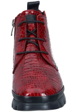 Damen Die moderne Hausfrau Stiefeletten rot