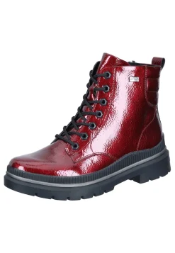 Stiefeletten|Die moderne Hausfrau Stiefeletten rot