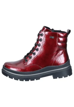 Stiefeletten|Die moderne Hausfrau Stiefeletten rot