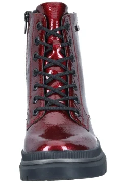 Stiefeletten|Die moderne Hausfrau Stiefeletten rot