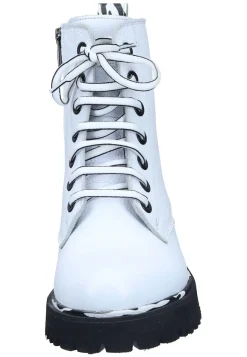 Damen Die moderne Hausfrau Stiefeletten weiß