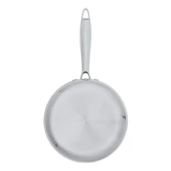 Töpfe|Die moderne Hausfrau Stielkasserolle mit Wabenstruktur, Edelstahl, 18 cm