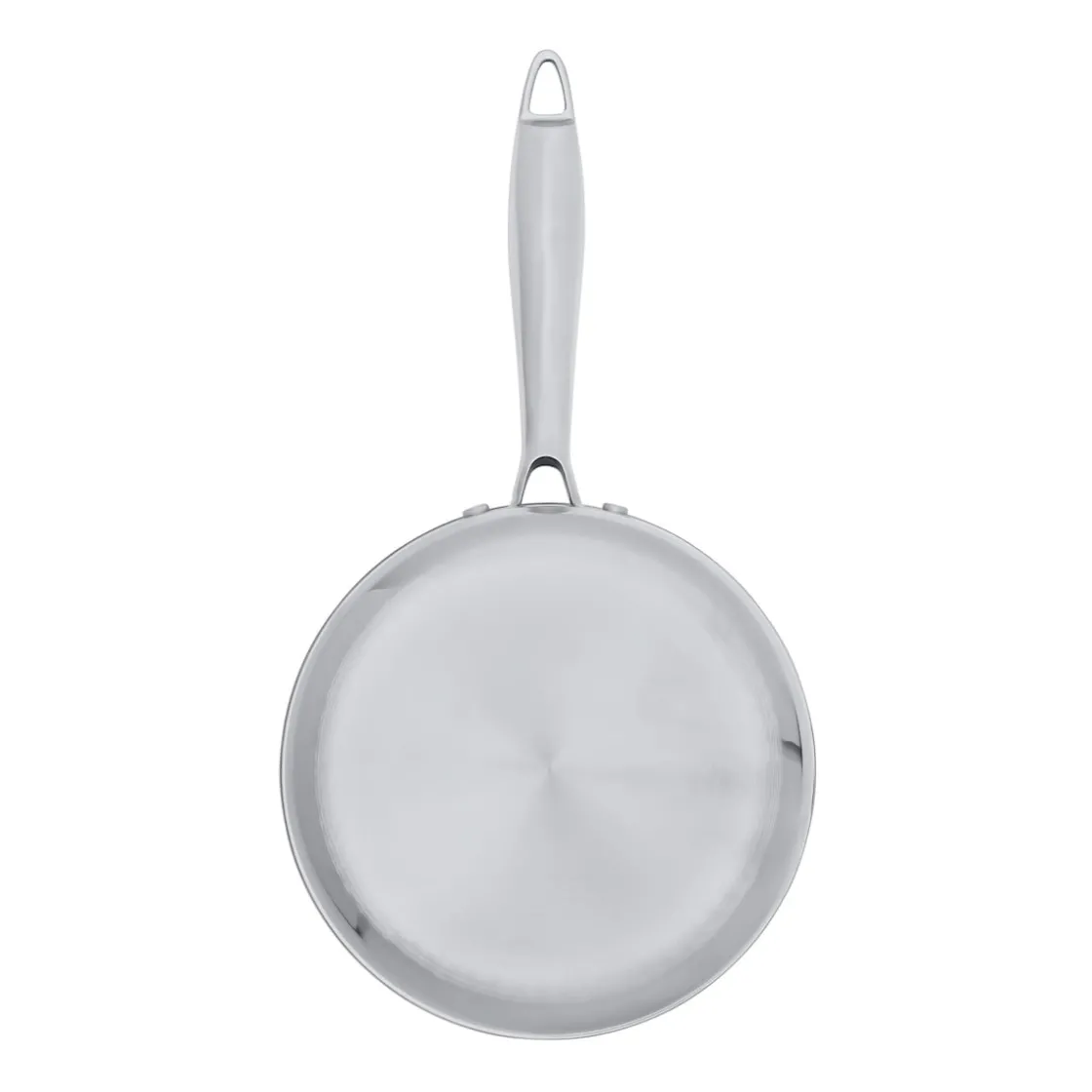 Töpfe|Die moderne Hausfrau Stielkasserolle mit Wabenstruktur, Edelstahl, 18 cm