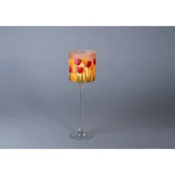 Leuchtdekoration·Kerzen & Teelichter|Die moderne Hausfrau Stiel-Windlicht „Tulpen“