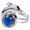 Schmuck & Uhren ·Ringe|Die moderne Hausfrau Stimmungsring „Delfin“