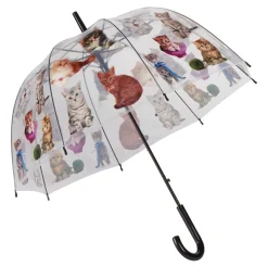 Regenschirme|Regenschirme|Die moderne Hausfrau Stockregenschirm "Katze"