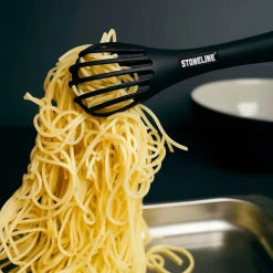 Geniale Küchenhelfer|Die moderne Hausfrau STONELINE 4 in 1 Multifunktionales Schneebesen Küchenzangen Set | 3-teilig