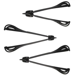 Geniale Küchenhelfer|Die moderne Hausfrau STONELINE 4 in 1 Multifunktionales Schneebesen Küchenzangen Set | 3-teilig