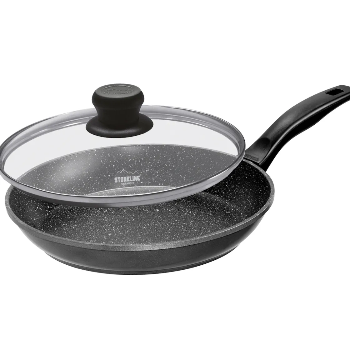 Pfannen|Die moderne Hausfrau STONELINE Bratpfanne 26 cm | mit Deckel