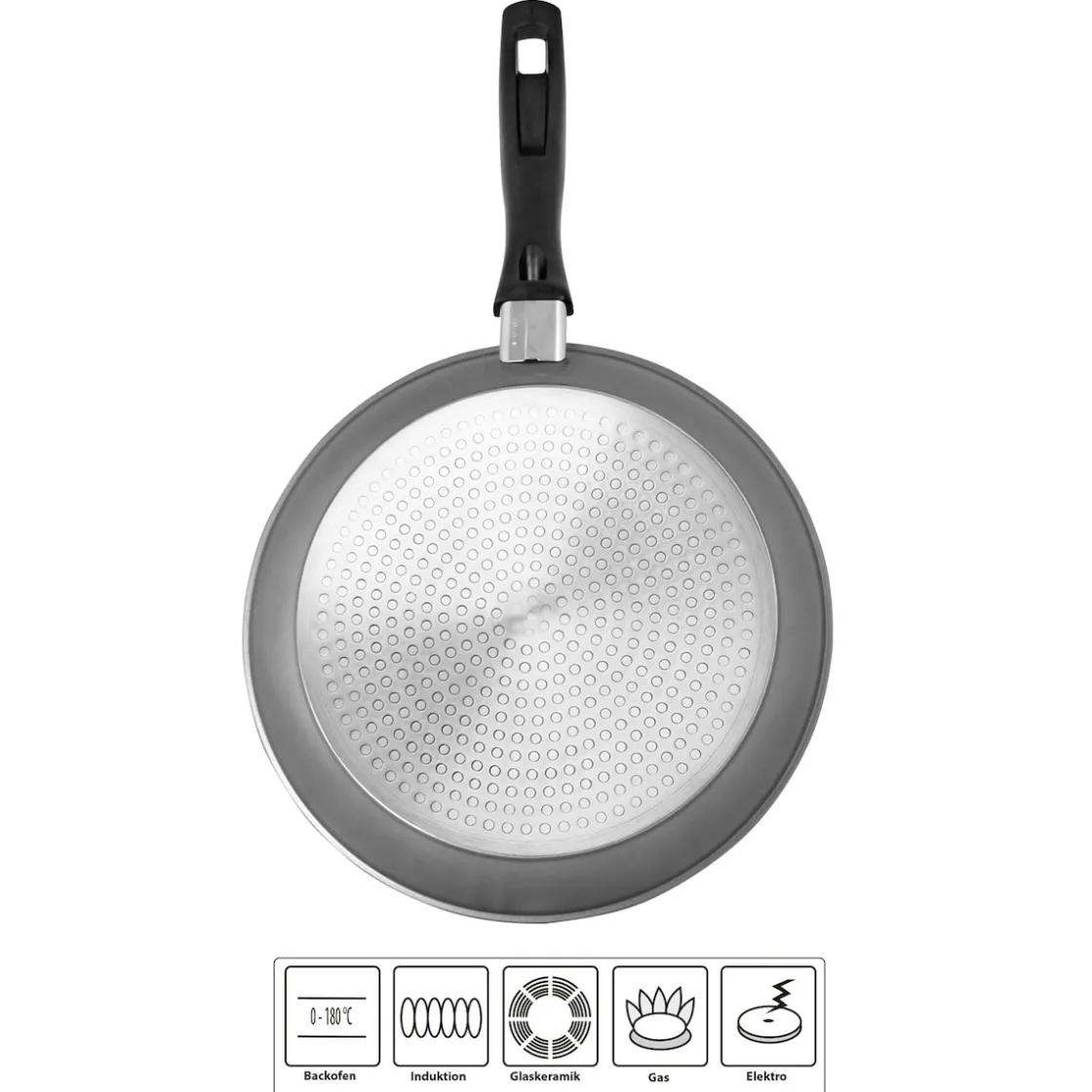Pfannen|Die moderne Hausfrau STONELINE Bratpfanne 26 cm | mit Deckel
