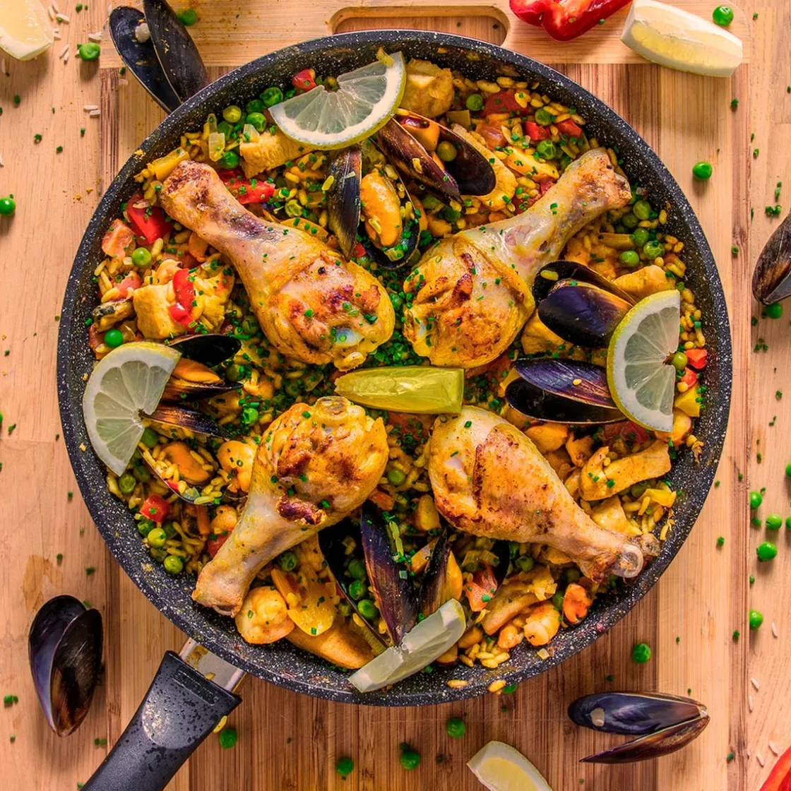 Pfannen|Die moderne Hausfrau STONELINE Bratpfanne 26 cm | mit Deckel