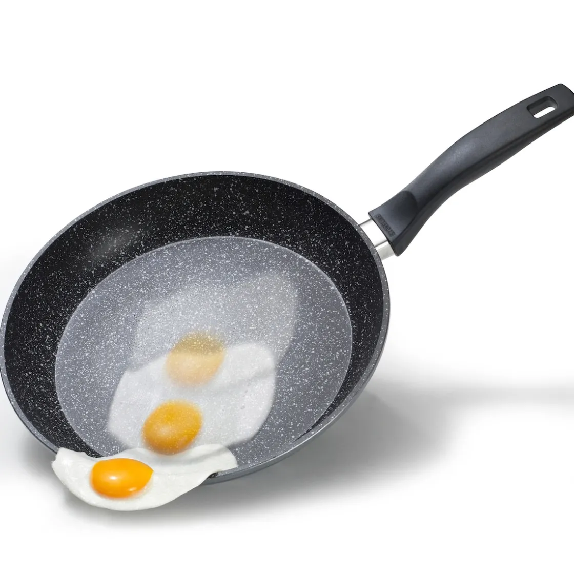 Pfannen|Die moderne Hausfrau STONELINE Bratpfanne 26 cm | mit Deckel