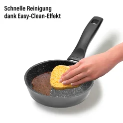 Pfannen|Die moderne Hausfrau STONELINE Bratpfanne 14 cm | ohne Deckel - Schwarz