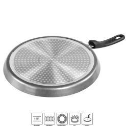 Pfannen|Die moderne Hausfrau STONELINE Crepe Pfanne 25 cm | Schwarz