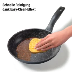 Pfannen|Die moderne Hausfrau STONELINE Made in Germany Pfannen-Set 3-teilig 20/24/28 | ohne Deckel