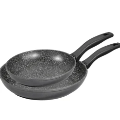 Pfannen|Die moderne Hausfrau STONELINE Pfannen-Set 2-teilig 24/28 | ohne Deckel