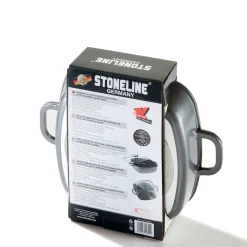 Pfannen|Die moderne Hausfrau STONELINE Servierpfanne Eckig 24 cm | mit Deckel