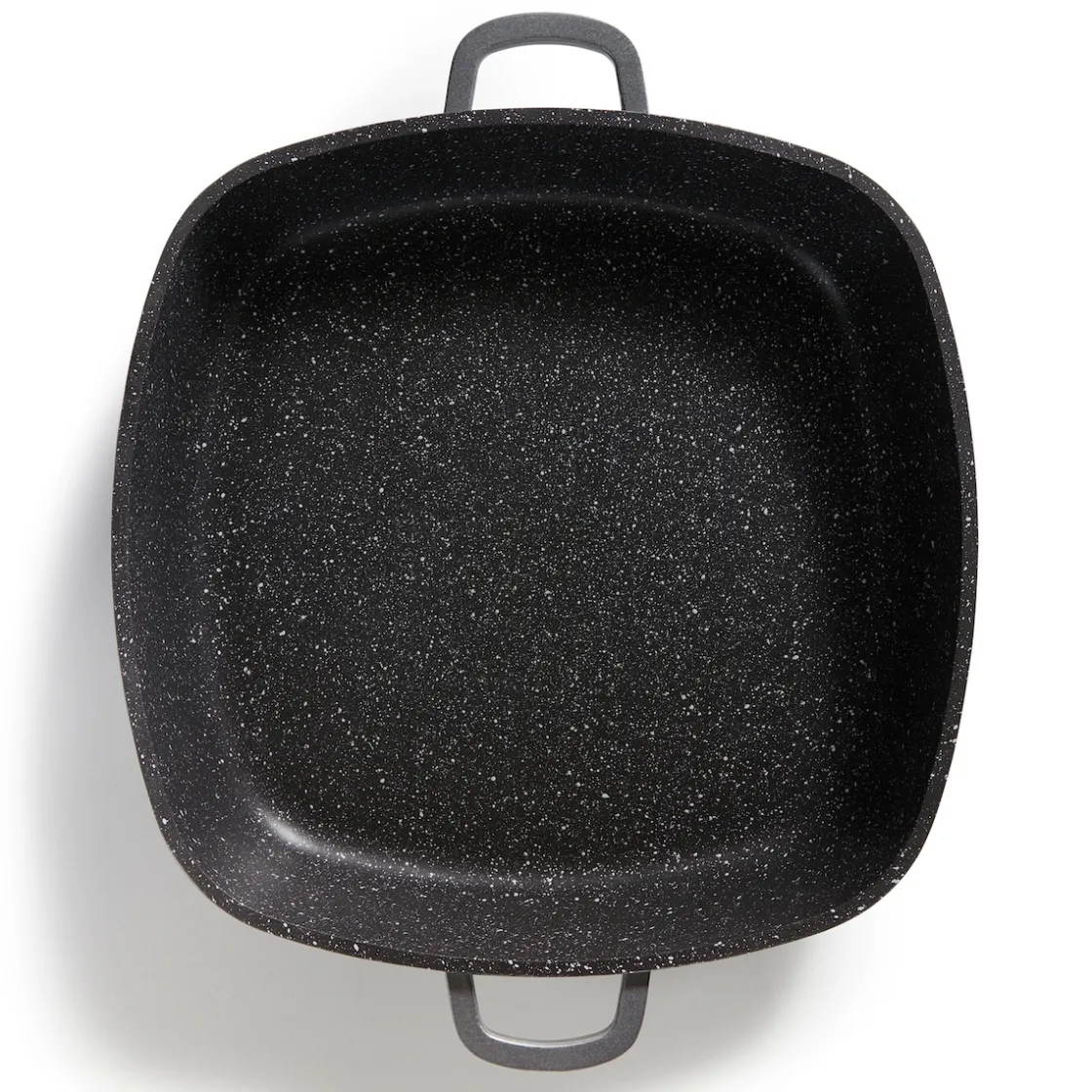 Pfannen|Die moderne Hausfrau STONELINE Servierpfanne Eckig 32 cm | mit Deckel