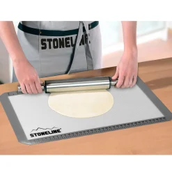 Backmatten & Dauerbackfolien|Die moderne Hausfrau STONELINE Silikon Backmatte 29,5x21 und 42x29,5 cm Set 2-teilig