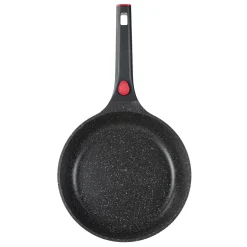 Pfannen|Die moderne Hausfrau STONELINE SMART Bratpfanne 24 cm | ohne Deckel - Rot