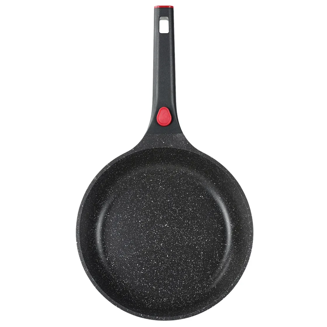 Pfannen|Die moderne Hausfrau STONELINE SMART Bratpfanne 24 cm | ohne Deckel - Rot