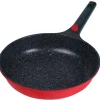 Pfannen|Die moderne Hausfrau STONELINE SMART Bratpfanne 28 cm | ohne Deckel - Rot
