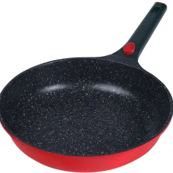 Pfannen|Die moderne Hausfrau STONELINE SMART Bratpfanne 28 cm | ohne Deckel - Rot