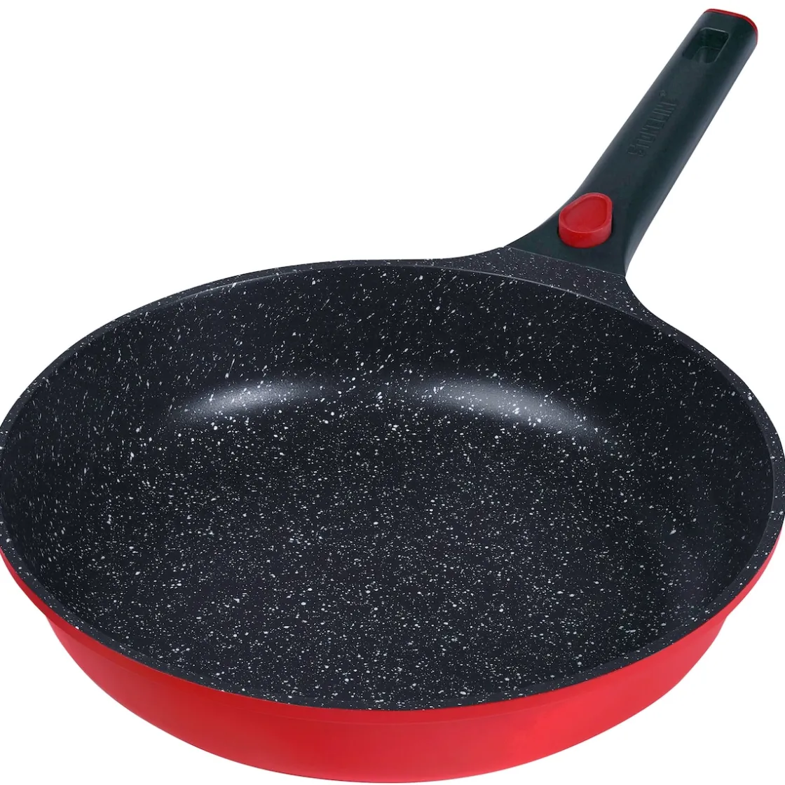 Pfannen|Die moderne Hausfrau STONELINE SMART Bratpfanne 28 cm | ohne Deckel - Rot