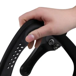 Die moderne Hausfrau STONELINE SMELL WELL FUTURE Glasdeckel Eckig 28 cm mit SMELL WELL Funktion | Schwarz