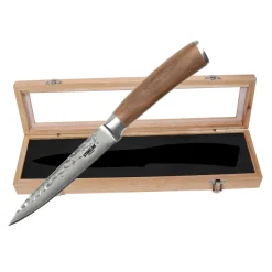 Koch- & Küchenmesser|Die moderne Hausfrau STONELINE Universalmesser 24 cm | 67 Lagen Damastmesser