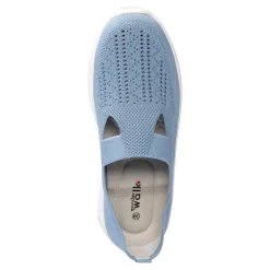 Ballerinas|Die moderne Hausfrau Stretch-Ballerina „Aktiv“ blaugrau