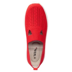 Ballerinas|Die moderne Hausfrau Stretch-Ballerina „Aktiv“ rot