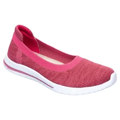 Ballerinas|Die moderne Hausfrau Stretch-Ballerina „Federleicht“ fuschsia