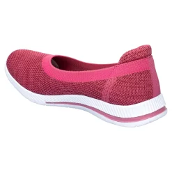 Ballerinas|Die moderne Hausfrau Stretch-Ballerina „Federleicht“ fuschsia