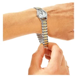Schmuck & Uhren ·Armbanduhren|Armbanduhren|Die moderne Hausfrau Stretch-Seniorenuhr Damen