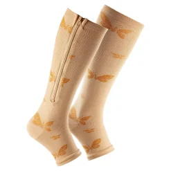 Stützstrümpfe|Kompressionsstrümpfe|Die moderne Hausfrau Stützstrumpf "Schmetterling", 1 Paar