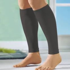 Stützstrümpfe|Kompressionsstrümpfe|Die moderne Hausfrau Stützstulpen schwarz