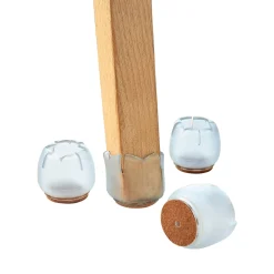 Stuhlkappen|Stuhl-Kappen & Schutz-Gleiter|Die moderne Hausfrau Stuhlbeinkappen, 4 Stück groß