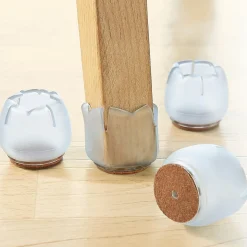 Stuhlkappen|Stuhl-Kappen & Schutz-Gleiter|Die moderne Hausfrau Stuhlbeinkappen, 4 Stück mittel