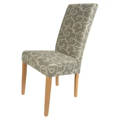 Sesselschoner|Sitzmöbel ·Sesselschoner|Die moderne Hausfrau Stuhlhusse „Ornamente“, 2 Stück grau