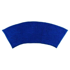 Bade- & Toilettenhilfen·Dusch- & Badewannenmatten|Badewannenmatten & -Kissen|Die moderne Hausfrau Super-Soft-Badematte „halbrund“ königsblau