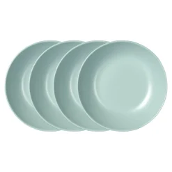 Geschirrsets|Die moderne Hausfrau Suppenteller „Basic“, 4 Stück mint