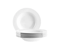 Teller|Die moderne Hausfrau Suppenteller Set, Porzellan Arlona