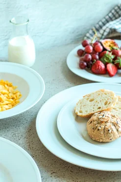 Teller|Die moderne Hausfrau Suppenteller Set, Porzellan Arlona