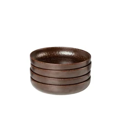 Teller|Die moderne Hausfrau Suppenteller-Set, Steinzeug Glockenklang