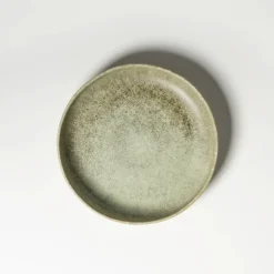 Teller|Die moderne Hausfrau Suppenteller-Set, Steinzeug Moos'N'Stein Grün